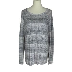 Sonoma Cotton Cable Knit Sweater XL